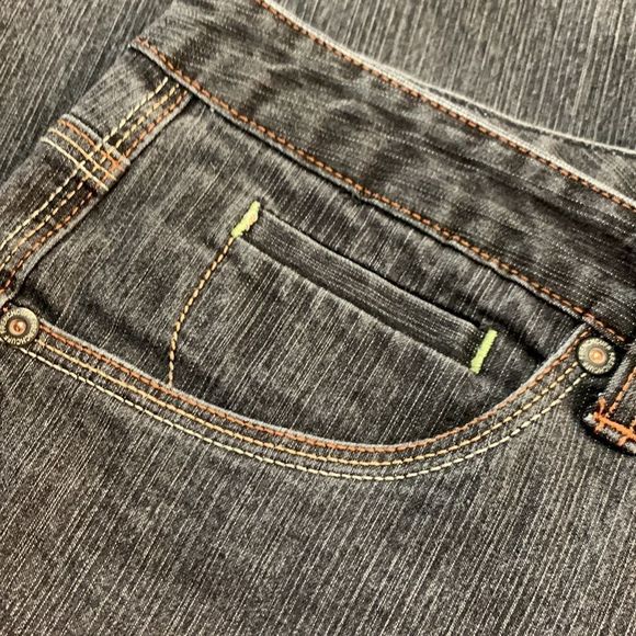 French Cuff Denim - French Cuff Gray Jeans
